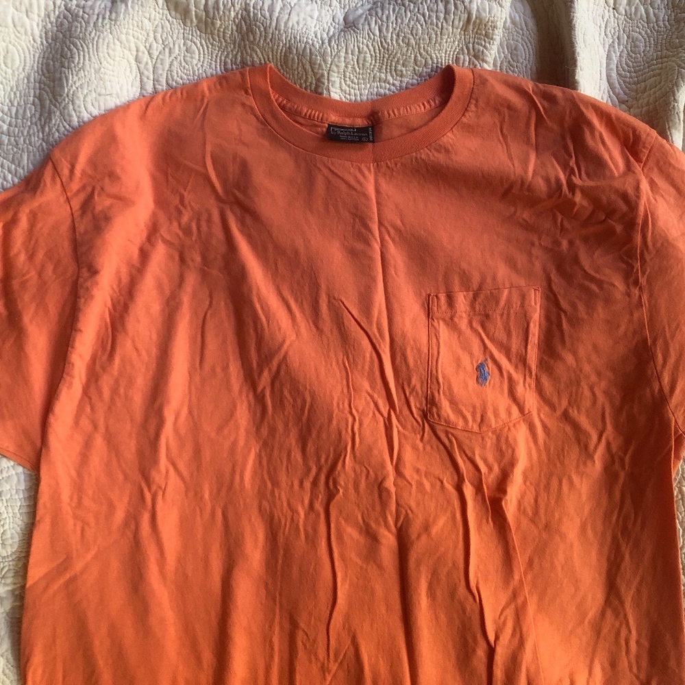 Men's Ralph Lauren Classic Fit Red Tee Large NWOT